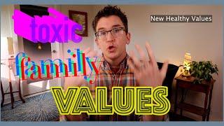 Is Your Family Toxic? Toxic Family Values  - Therapy Exercise