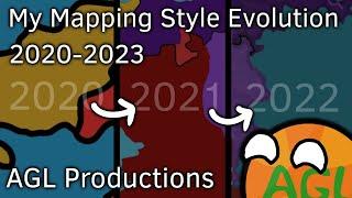 My Mapping Style Evolution 2020-2023 || 1 Year Channel Special