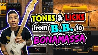 Sound Like A Blues Legend With Amplitube 5 | Tone Tips & Licks Lesson