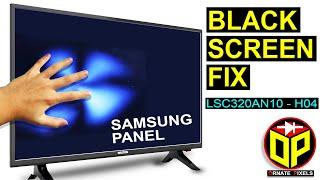Black Screen or No Display Problem on LED/LCD TV | LSC320AN10-H04 Panel Repair