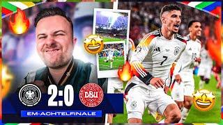 JAAA  VIERTELFINALE Wir KOMMEN!!  Deutschland  vs Dänemark  STADION VLOG 