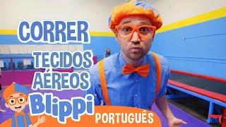 Blippi Visita uma Escola de Circo | As Aventuras do Blippi!