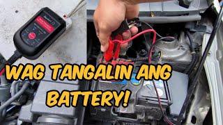 kailangan bang tangalin ang battery kung hindi ginagamit ang sasakyan? battery maintenance charger