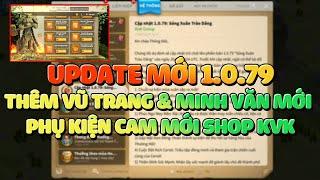 Update Mới 1.0.79: Thiên Đỉnh Sức Mạnh Tháng 3! Cập Nhật Vũ Trang Minh Văn & Chuỗi Event Ngon