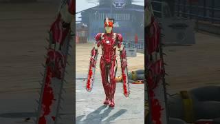 CHAINSAW IRON-MAN TAKING REVENGE ON BLACK ADAM | #Shorts | #GTA5 | #ironman | #chainsawman