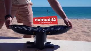 NomadiQ Portable Gas BBQ  - BBQ on the beach