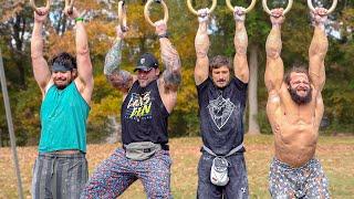 Bodybuilder VS Strongman VS Ninja Warrior VS Normal Guy In Ultimate Endurance Dead Hang Challenge!