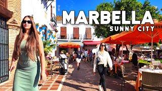 Marbella Spain Sunny City November 2024 Update Costa del Sol Walk | Málaga [4K]