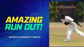 Amazing Run Out! Sportsnext Champions Trophy'23