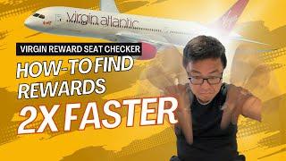 How to Find Virgin Atlantic and Delta Partner Awards 2x FASTER | Virgin Reward Seat Checker