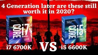 i7 6700K vs i5 6600K - Still worth it in 2020 ? (Benchmark - 15 Games)