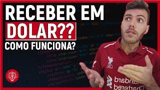 TRABALHAR PARA O EXTERIOR: COMO RECEBER EM DÓLAR | TRABALHO REMOTO PARA FORA DO BRASIL