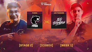 FURIA vs 100 Thieves - VCT Americas Stage 2 - W1D2 - Map 1