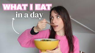 WHAT I EAT IN A DAY  without obligation