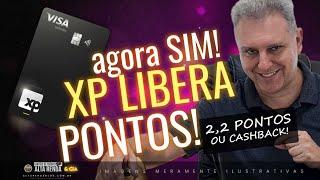 XP VISA INFINITE O NOVO CARTÃO COM PONTOS DA XP! AGORA COM  ATÉ 2.2 PONTOS POR DÓLAR E SEM ANUIDADE