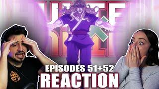 CHROLLO VS THE ZOLDYCKS!  Hunter x Hunter Episodes 51-52 REACTION!