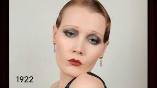 Authentic 1920s Downturned Eyes Makeup Look c.1922 | Tutorial