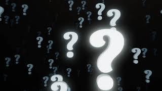 No Copyright Videos -Question Mark- Motion Animated Video Background Question Mark-No Copyright Zone