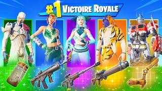 SKIN Saison 3 ALÉATOIRE CHALLENGE ! Défi FORTNITE Battle Royale