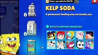 This *NEW* Kelp Soda Power-Up Is OVERPOWERED! Brawl Stars Spongebob Update!