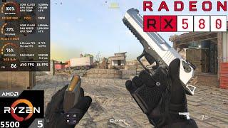 RX 580 8GB + Ryzen 5 5500 : Call of Duty Warzone 3