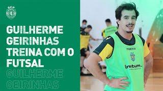 GUILHERME GEIRINHAS TREINA (COM) O FUTSAL!