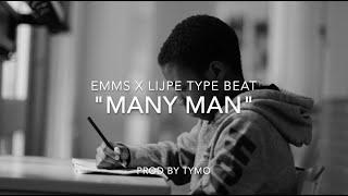 Lijpe x Emms Type Beat "Many Man" | Freestyle Storytelling Rap Beat | (prod Tymo)