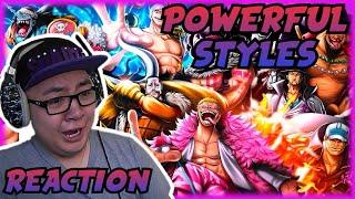 SO MUCH POWER! SO MANY STYLES! | Vilões (One Piece) - Ambição | M4rkim | REACTION