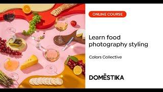 Colorful Food Photography Styling for Content Engagement - A course by Colors Collective | Domestika