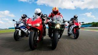 2015 Superbike Showdown: Ducati 1299 Panigale S v. BMW S1000RR v. Yamaha R1 v. Kawasaki Ninja H2