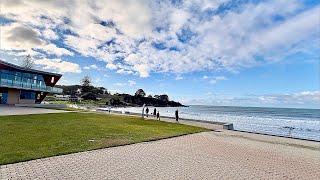 4K Bluff beach Devonport Tasmania Beautiful beach Australia 