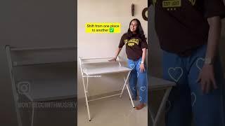 Folding Table | Blumuno | Work from home setup | Foldable Furniture #table