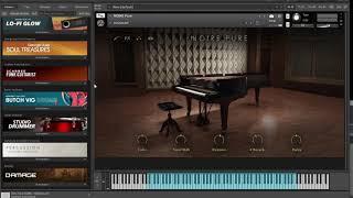 NOIRE Piano by Native Instruments for Kontakt - The BIG Sound Test - This is a Beautiful Instrument