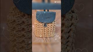 backbag crochet with lezer