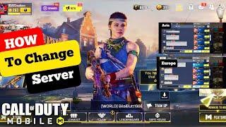 How To Change Server in COD MOBILE 2024 | 2 Best Methods To Change Servers In COD Mobile | CODM