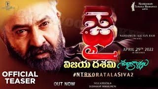 #NTR30- JAI Intro First Look Teaser | Jr NTR First Look Teaser | Koratala Siva |