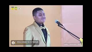 PESPARAWI XIII Mimika - Papua 2021 | Solo Anak Usia 10-13 Tahun (Biak)