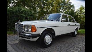 1980 Mercedes Benz W123 200D with only 65.000km for sale @oldtimer-centrum