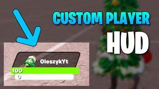 How to make Custom Player Hud in UEFN + Free assets #uefn #verse #tutorial #free #new