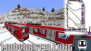 Schienennetze in MC erstellen! | Minecraft Transit Railway Modvorstellung!