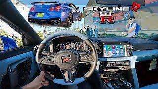 POV DRIVE: I Bought the LAST R35 Skyline GTR | Taking Delivery & Driving | RAREST GTR!