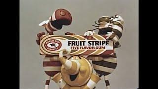 Beech-Nut Fruit Stripe Gum Commercial (1969)