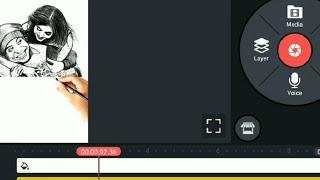 Image drawing | Kinemaster Tutorial #1 | Writing effect video | How to create a drawing videos