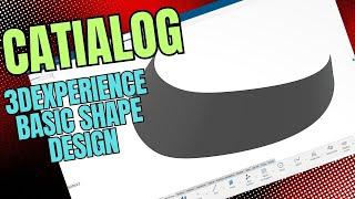 3DExperience CATIA - Basic Shape Design - CATIALOG