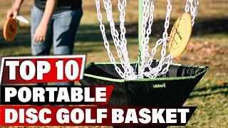 Best Portable Disc Golf Basket In 2024 - Top 10 New  Portable Disc Golf Baskets Review