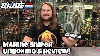 Marine Sniper 60th Anniversary GIJOE Classified Series Unboxing & Review!