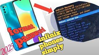 hardreset all infinix  phone  like this with out pc//howto hardreset infinix smart 5//