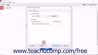 Acrobat Pro DC Creating PDFs from Web Pages Using Acrobat-Adobe Acrobat Pro DC Training Tutorial