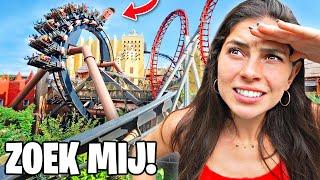 VERSTOPPERTJE IN MEGA PRETPARK! *ACHTBANEN*  #481