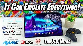 The Ultimate Emulation Tablet! The Galaxy Tab S8 Ultra Can Emulate Everything!